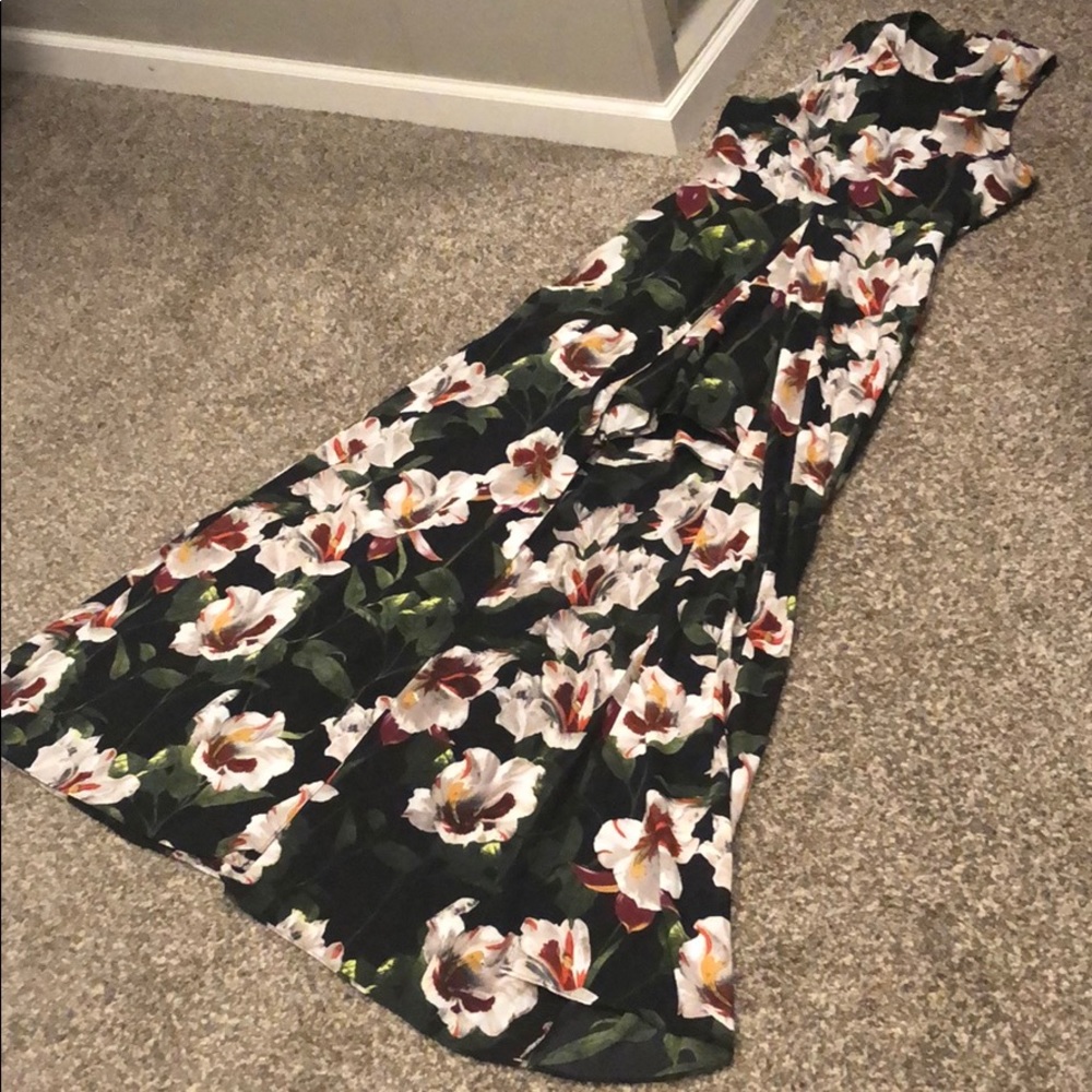 Floral romper dress